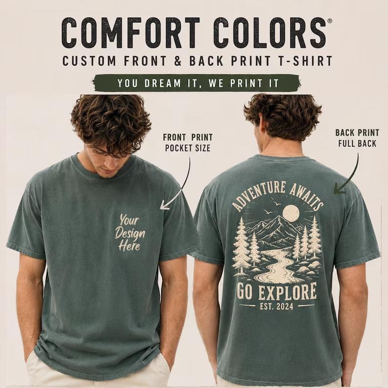Custom Front & Back Print